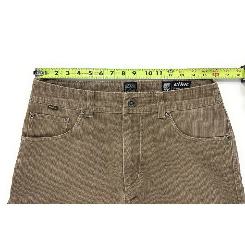 Kuhl Mens Exile Kord Pants Mens Hiking Workwear Gorpcore Heavyweight Size 32x32 - Picture 8 of 13